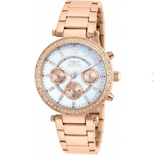 INVICTA - AA66 インビクタ レディース高級腕時計 シルバー クリスタル INVICTA - AA66 インビクタ レディース高級腕時計 シルバー クリスタル