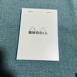 ロディア(RHODIA)の→新品〒【管理No.0304】ロディア 方眼 No.13 ホワイト 1つ(ノート/メモ帳/ふせん)