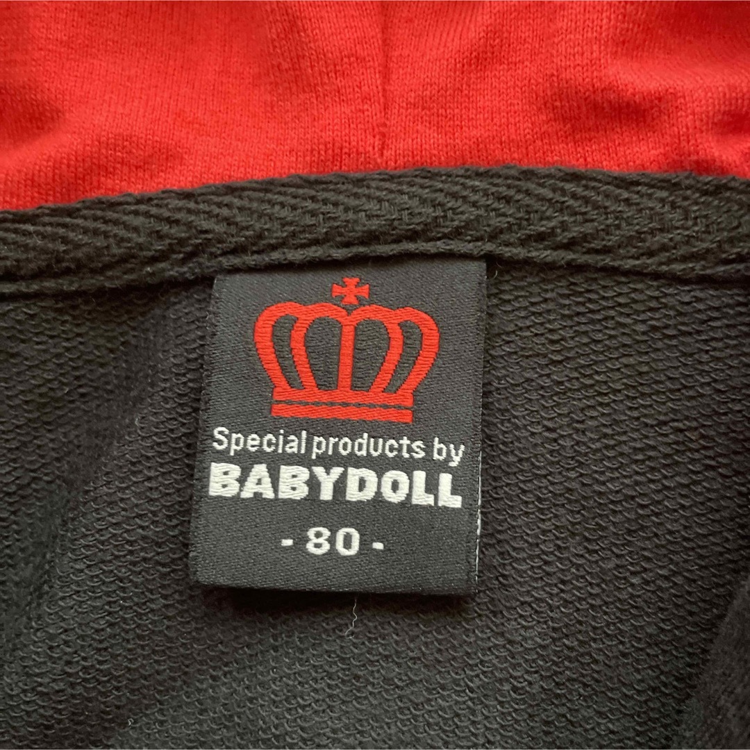 BABYDOLL(ベビードール)のベビードール/ミッキーマウス　トップス　サイズ80 キッズ/ベビー/マタニティのベビー服(~85cm)(その他)の商品写真