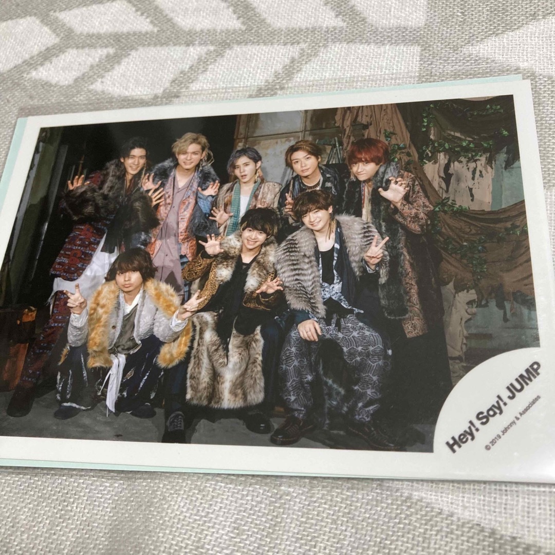 Hey!Say!JUMP 公式写真　集合写真 エンタメ/ホビーのタレントグッズ(アイドルグッズ)の商品写真