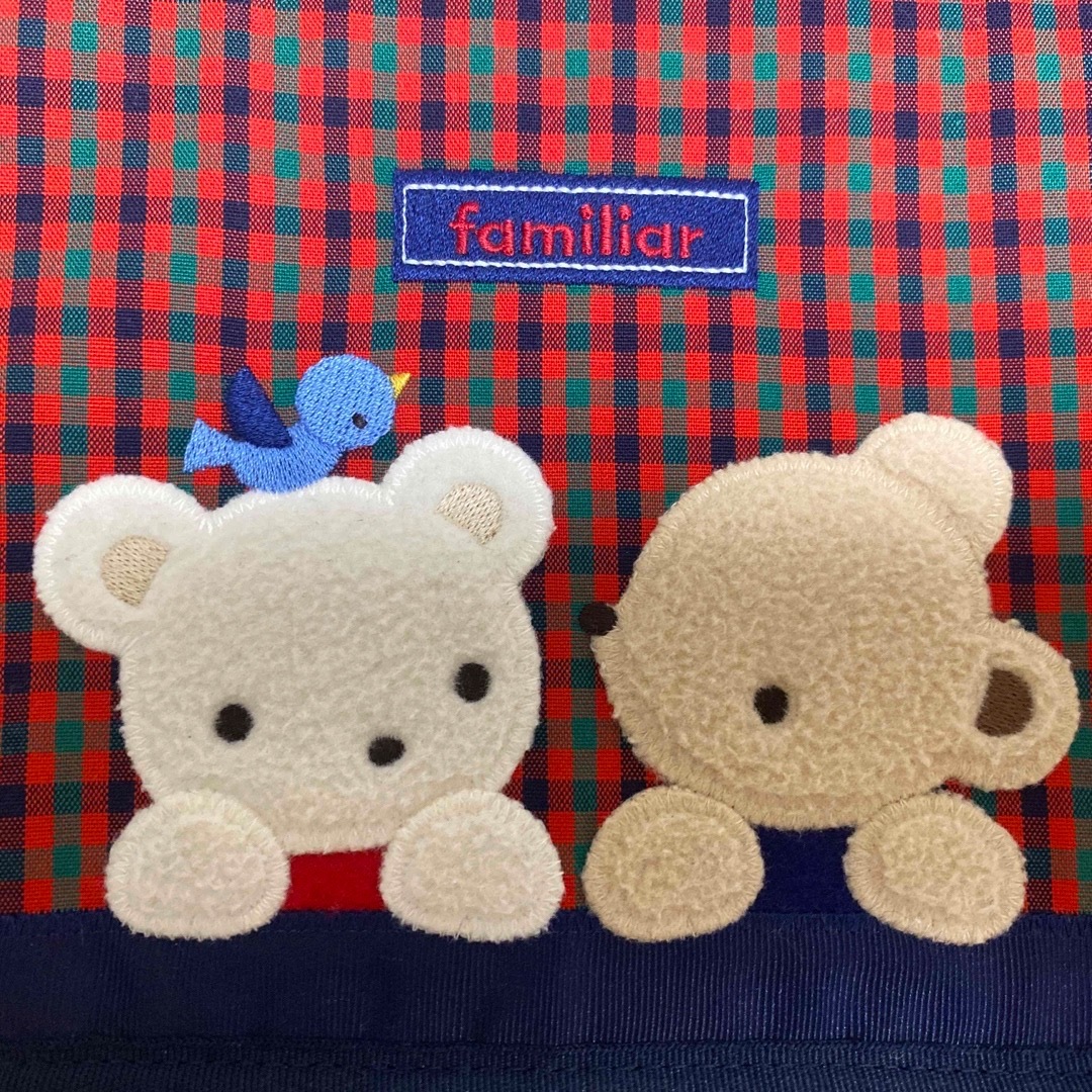 familiar(ファミリア)の【美品/未使用に近い】familiar 母子手帳ケース キッズ/ベビー/マタニティのマタニティ(母子手帳ケース)の商品写真