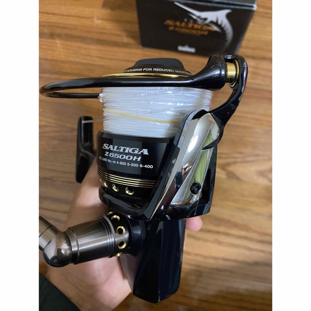 DAIWA - ソルティガZ 6500hドッグファイト オーシャンマークスプール ...