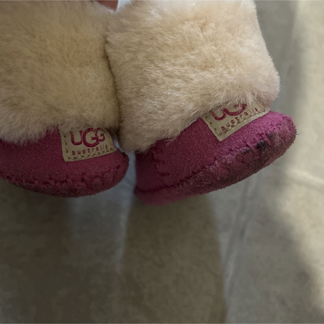 かわいい★ UGGブーツ　キッズ 14.5cm もこもこファー付