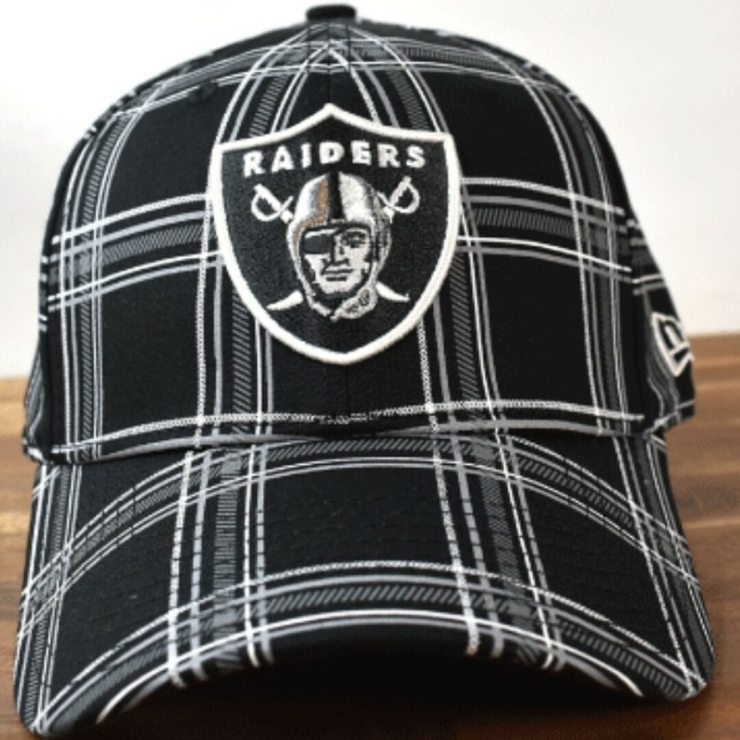 新品 NFL RAIDERS レイダース ニューエラ製キャップ S-Mメンズ