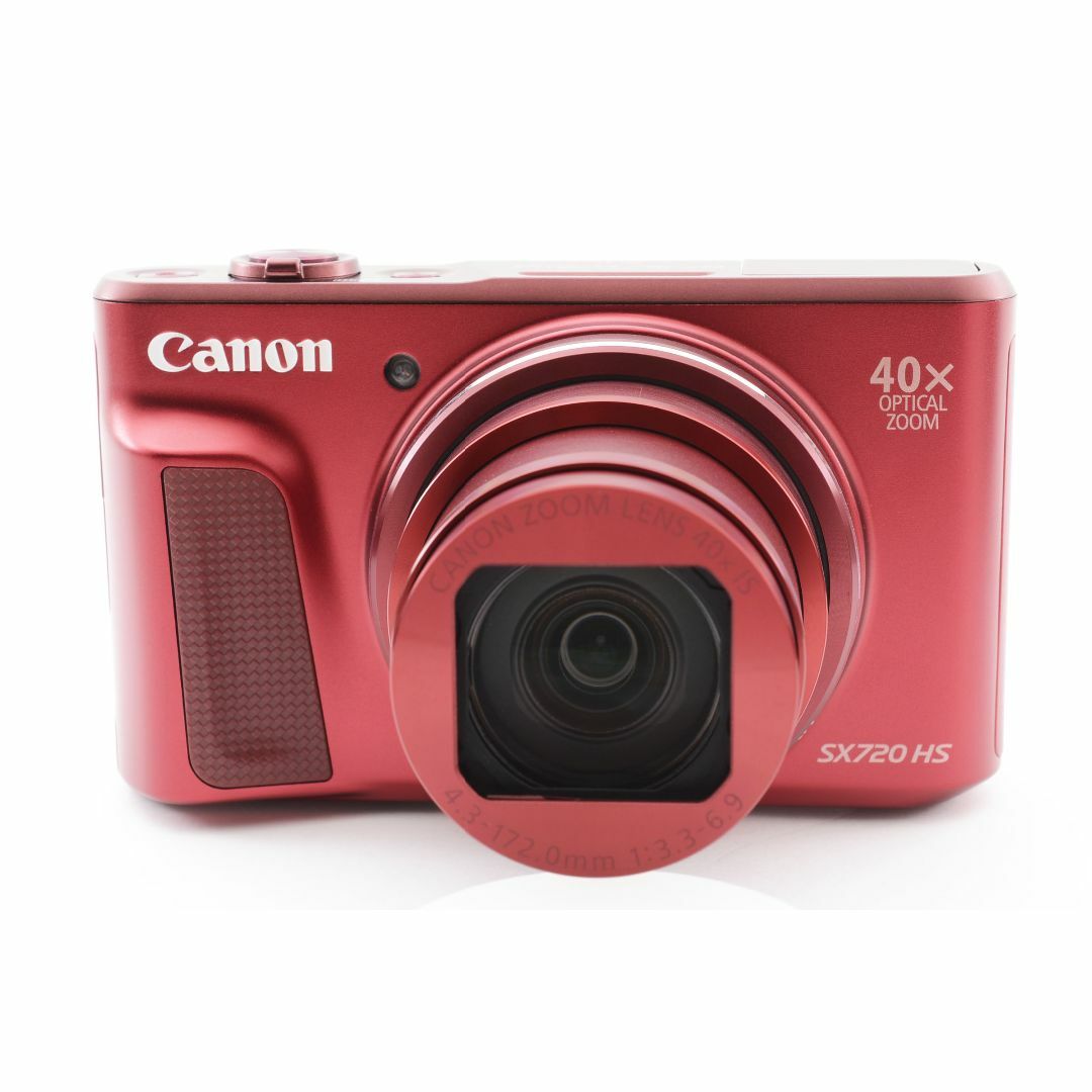 Canon - 【ほぼ新品】キャノン Canon Powershot SX720 HS レッドの通販