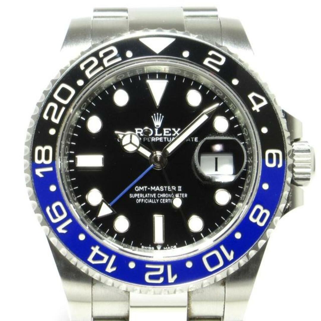 ROLEX - ロレックス 腕時計 GMTマスター2 メンズ 黒の通販 by ブラン