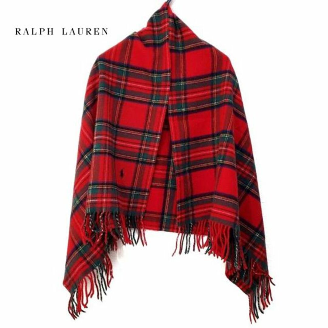 POLO RALPH LAUREN(ポロラルフローレン)の専用 Ralph Lauren✨ラルフローレン ストール ショール ひざ掛けにも レディースのファッション小物(ストール/パシュミナ)の商品写真