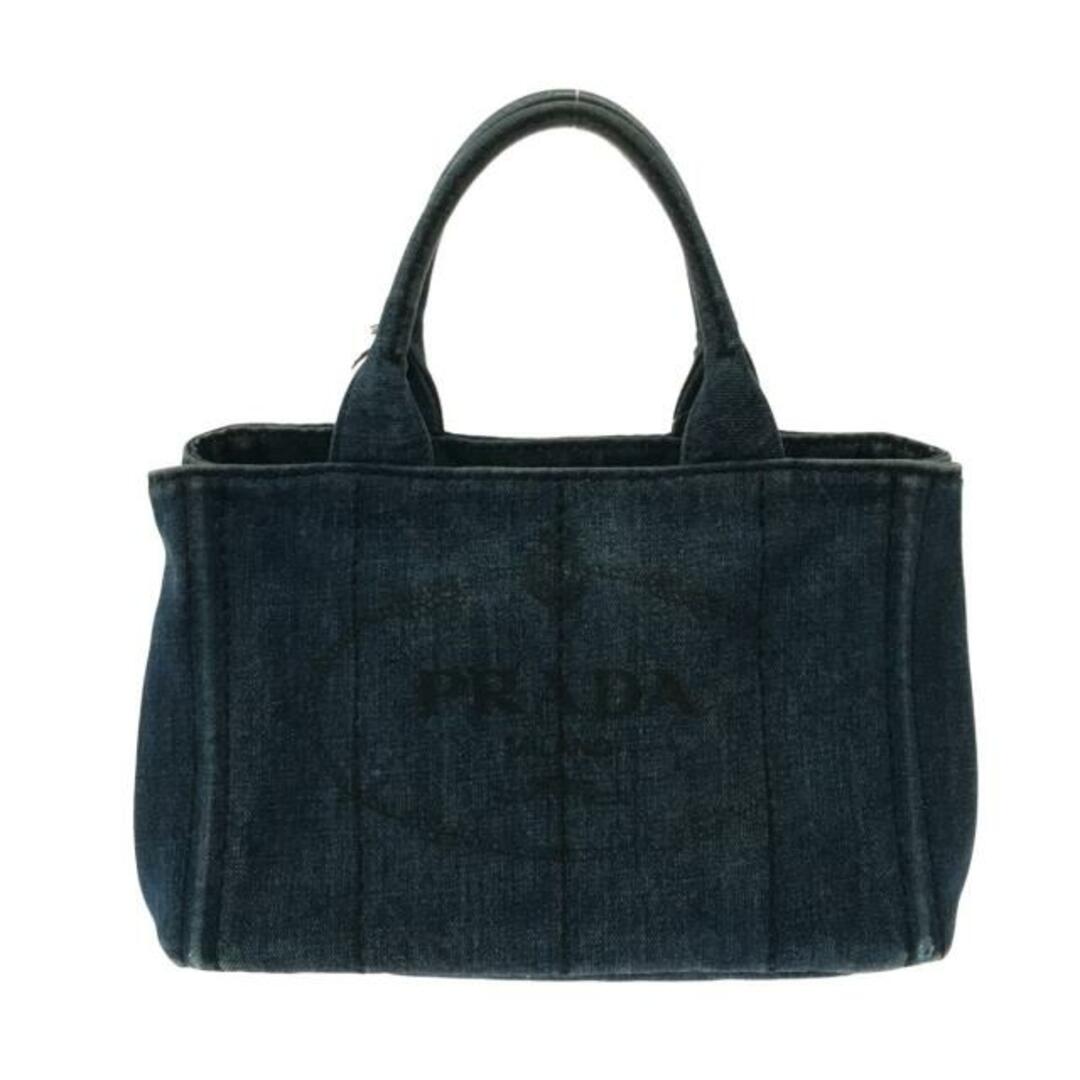 PRADA カナパ　デニム　ミニトート　B2439G ブラック