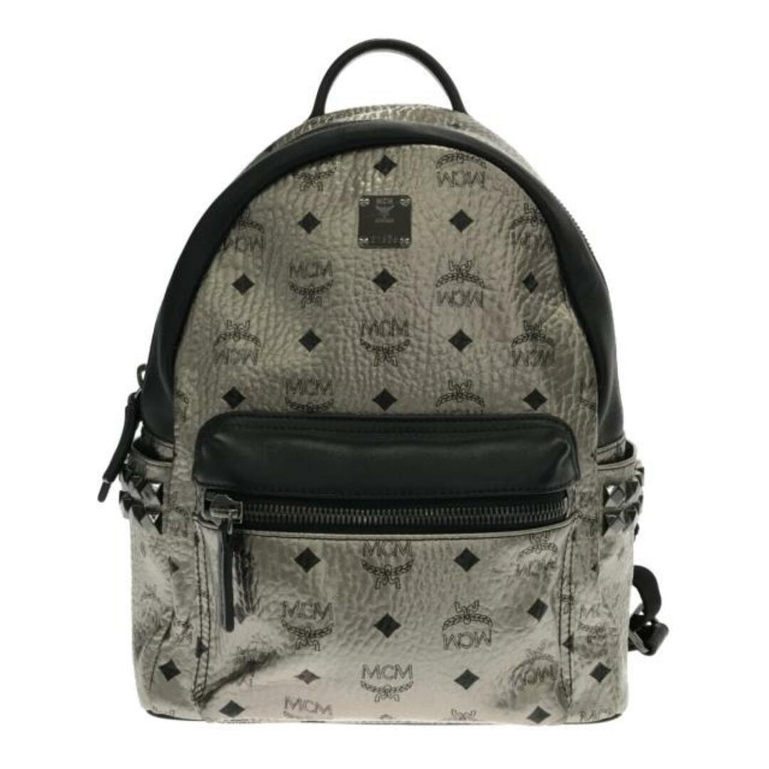 MCM - エムシーエム リュックサック シルバー×黒の通販 by ブラン