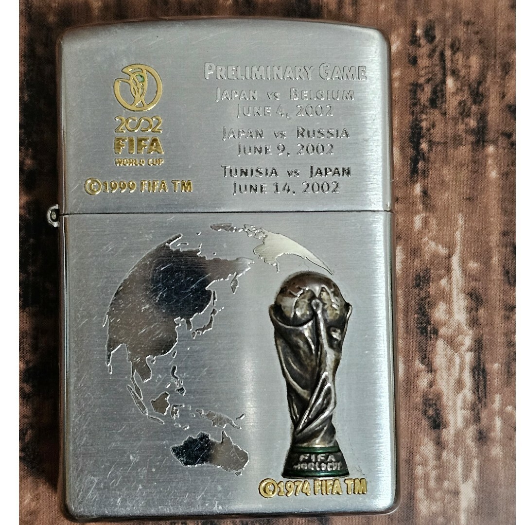 FIFA WORLD CUP2002記念ジッポーライター
