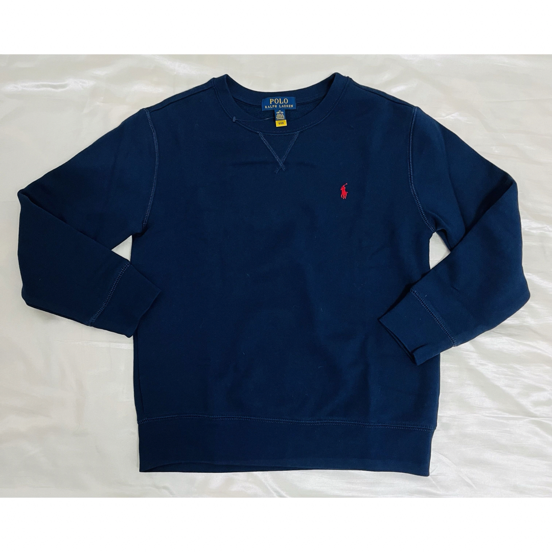 POLO RALPH LAUREN(ポロラルフローレン)のPOLO スウェットトレーナー キッズ/ベビー/マタニティのキッズ服女の子用(90cm~)(Tシャツ/カットソー)の商品写真