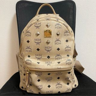 エムシーエム(MCM)のMCM リュック　ベージュ(リュック/バックパック)