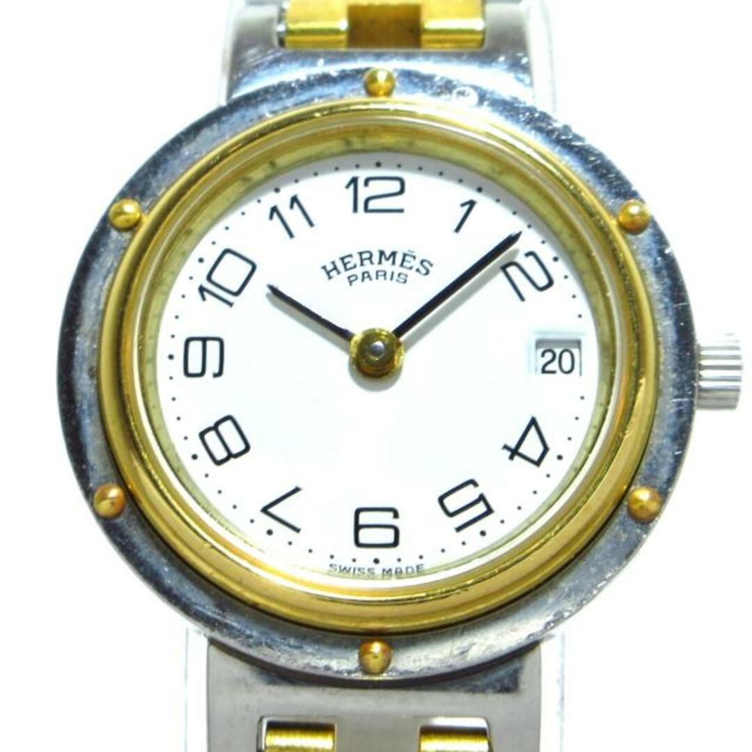 エルメス 腕時計 クリッパー レディース 白のサムネイル