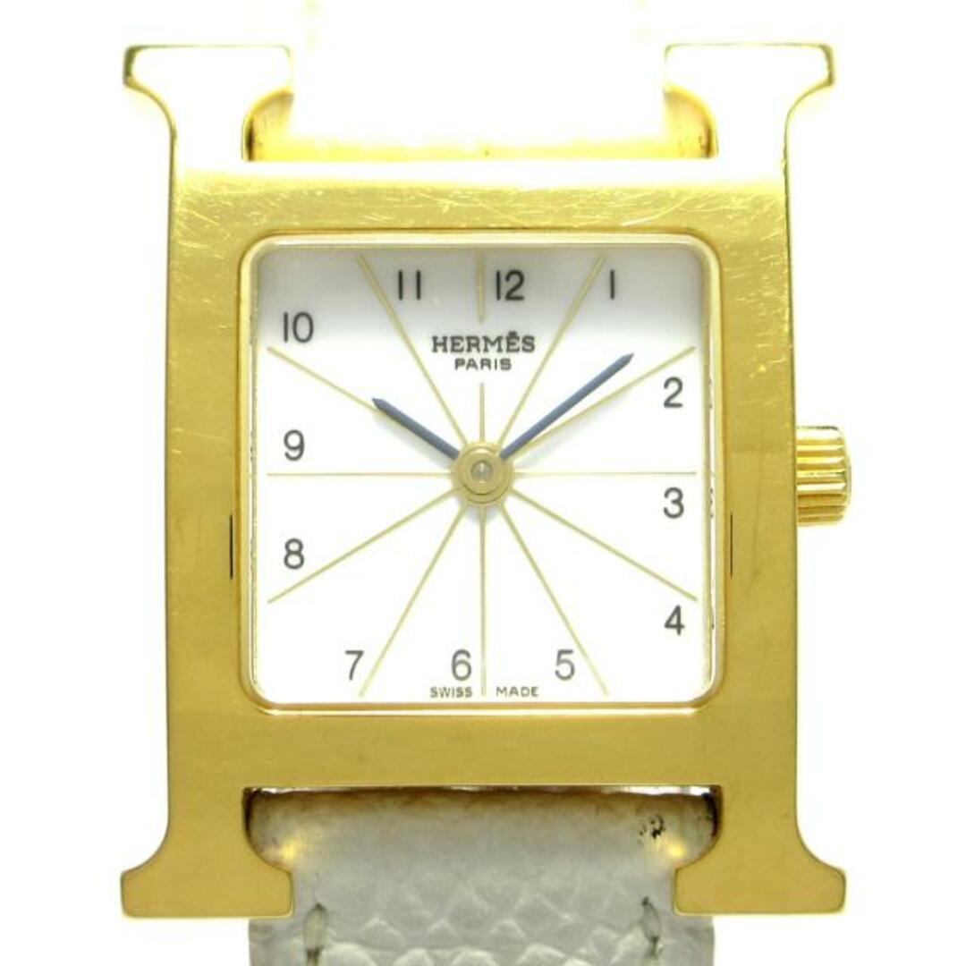 エルメス 腕時計 Hウォッチ HH1.201 白