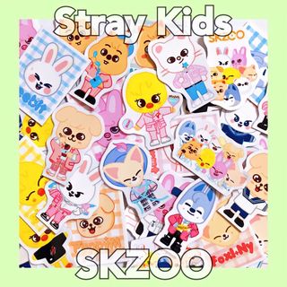 StrayKids スキズ SKZOO ver.① フレークシール シール(しおり/ステッカー)