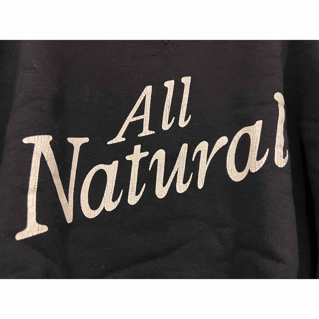 INSCRIRE クルーネックロゴスウェット　All Natural トレーナー