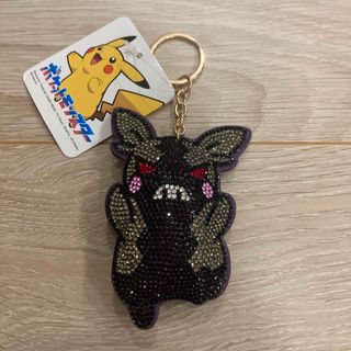 ポケモン(ポケモン)のモルペコ　はらぺこ　ラインストーン　キーホルダー(キャラクターグッズ)