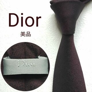 18AW ディオールオム トライバル柄ネクタイ　黒　良品　Dior men
