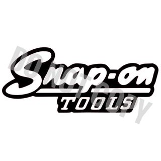 60 送料無料 白 Snap-on スナップオン ステッカー　カッティングシール(車外アクセサリ)