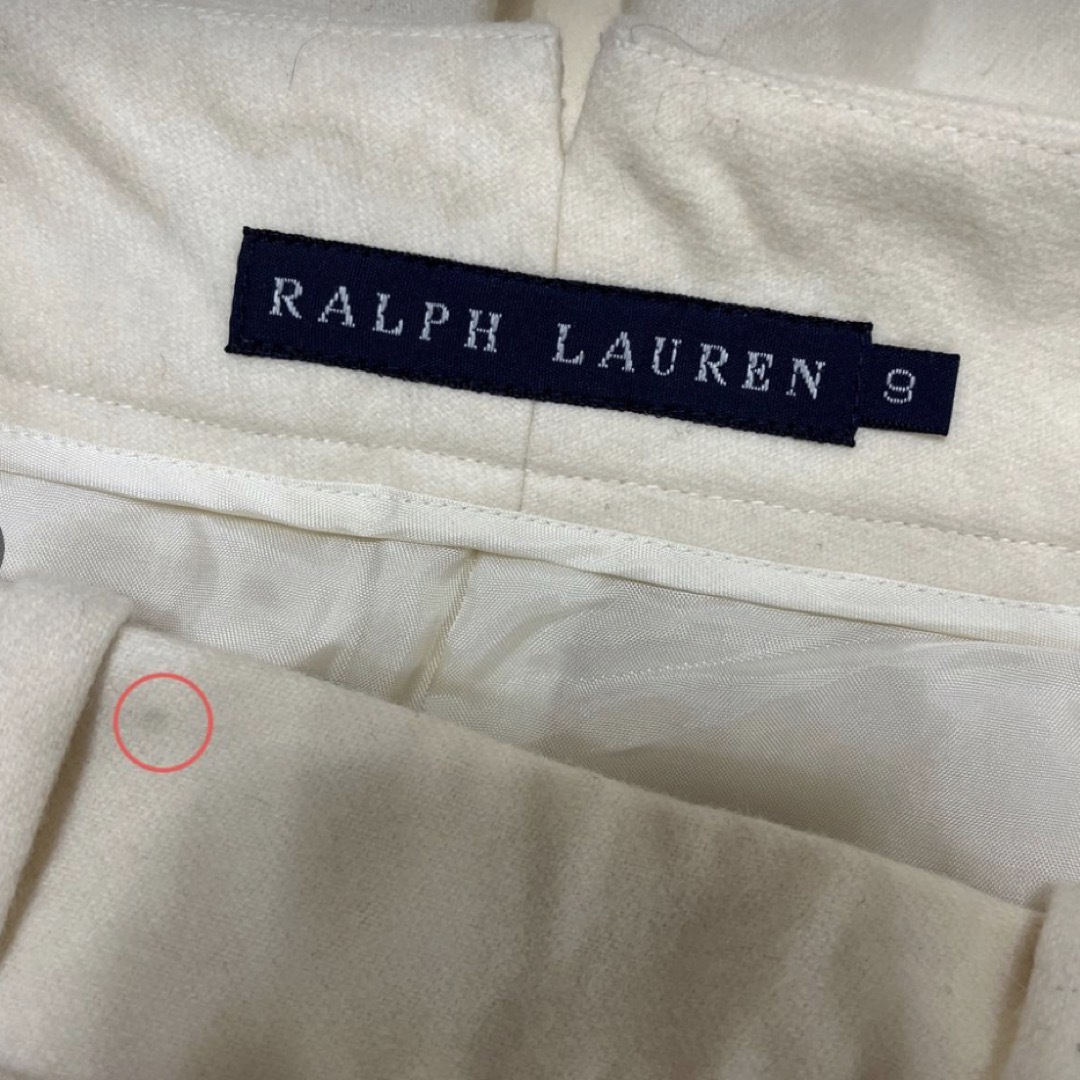 Ralph Lauren(ラルフローレン)のラルフローレン　9号　アイボリー　マーメイド　ウール　カシミヤ　スカート レディースのスカート(ひざ丈スカート)の商品写真