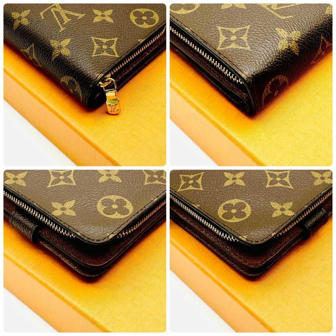 LOUIS VUITTON - 【 美品 】ヴィトン コンパクト ジップ 折り財布 ... 正規品 ルイヴィトン モノグラム コンパクトジップ 折り財布