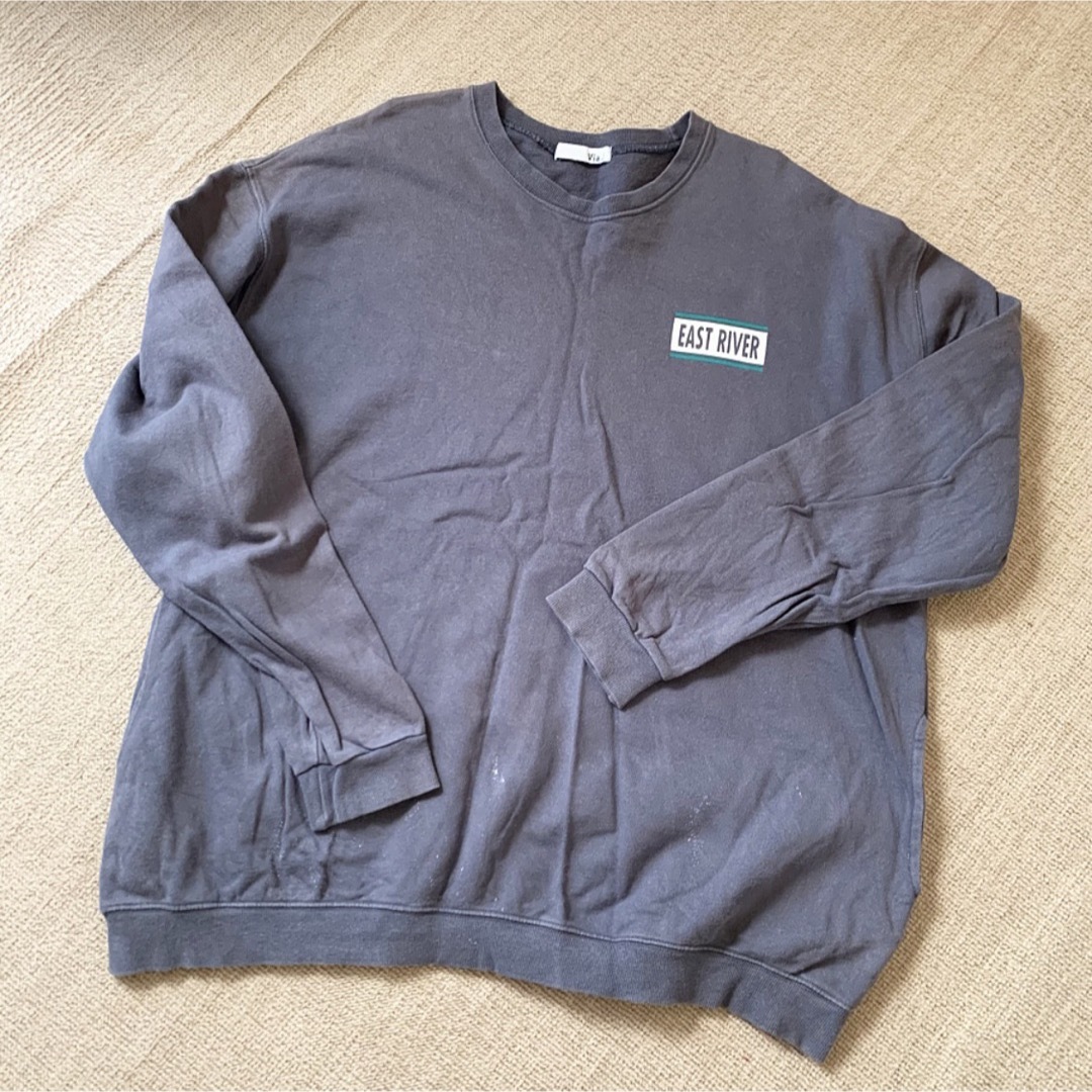 CANAL JEAN(キャナルジーン)のvia j"EAST RIVER" logo sweat レディースのトップス(トレーナー/スウェット)の商品写真