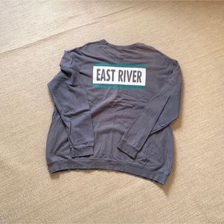 キャナルジーン(CANAL JEAN)のvia j"EAST RIVER" logo sweat(トレーナー/スウェット)