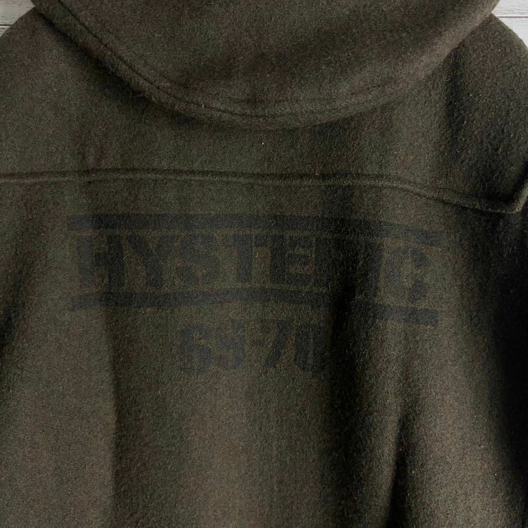 HYSTERIC GLAMOUR(ヒステリックグラマー)の8017【希少デザイン】ヒステリックグラマー☆ビッグロゴコートジャケット　美品 メンズのジャケット/アウター(ピーコート)の商品写真