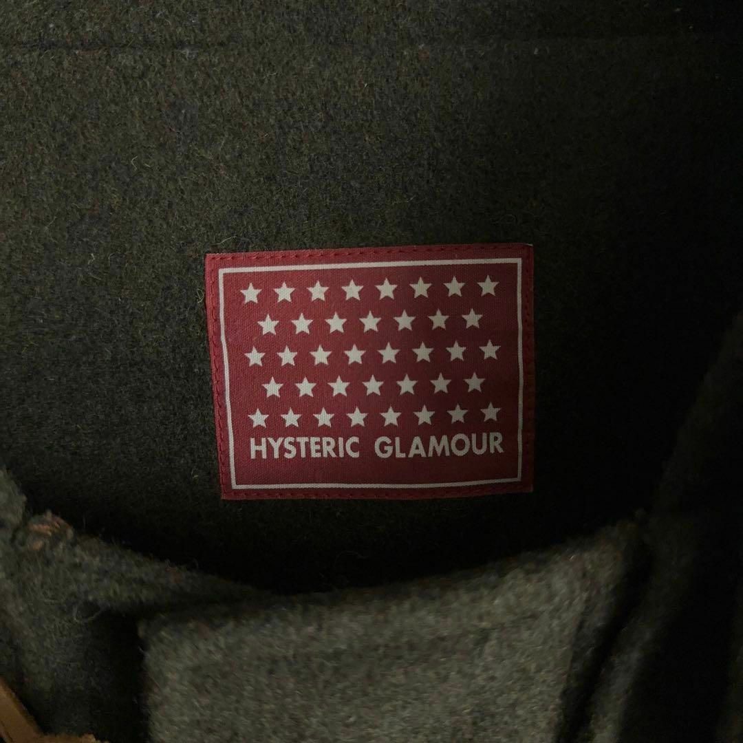 HYSTERIC GLAMOUR(ヒステリックグラマー)の8017【希少デザイン】ヒステリックグラマー☆ビッグロゴコートジャケット　美品 メンズのジャケット/アウター(ピーコート)の商品写真