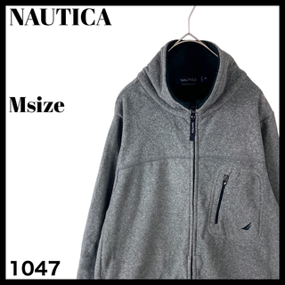 ノーティカ(NAUTICA)のNAUTICA ノーティカ ジップアップフリース ブルゾン グレー US/M(ブルゾン)