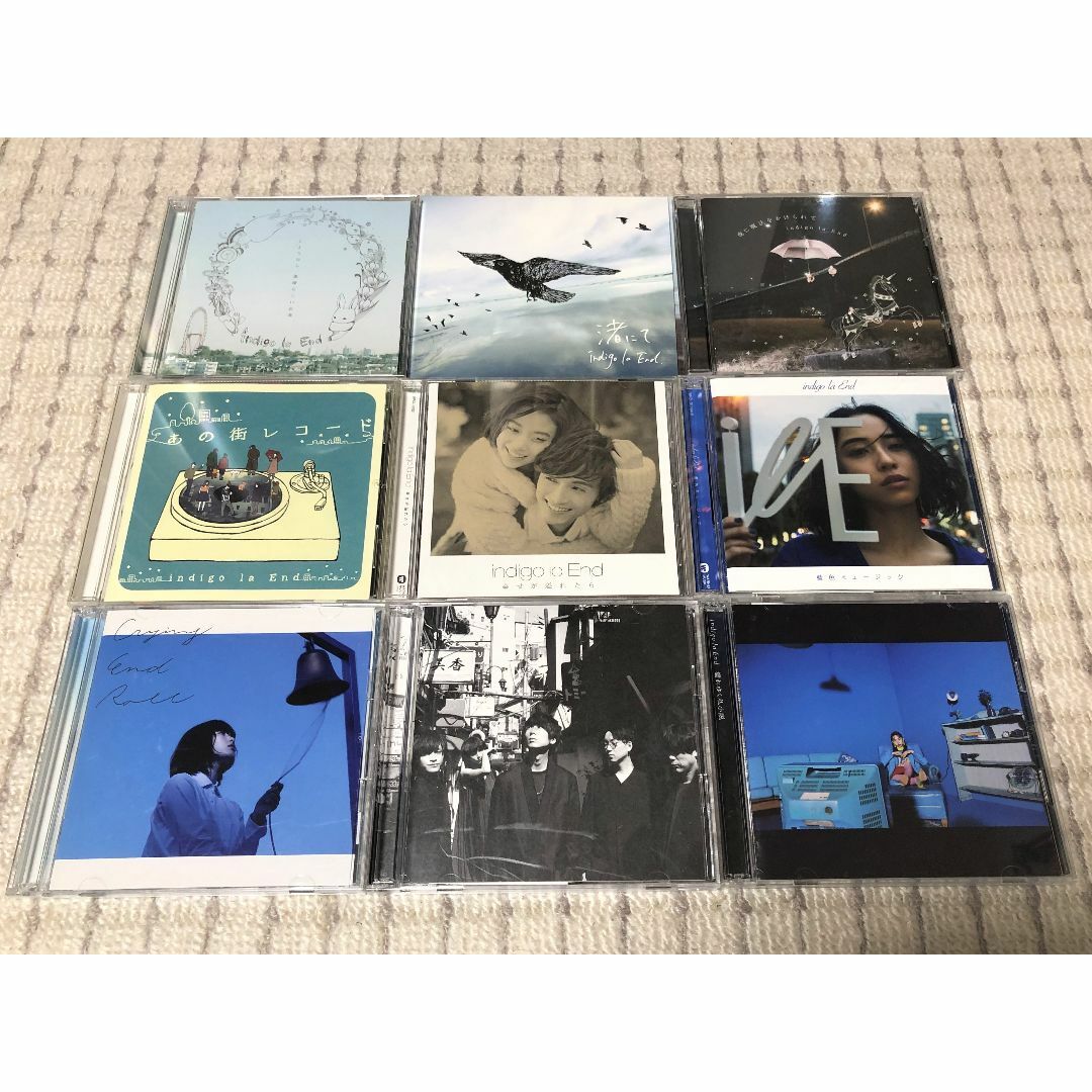 indigo la End CD アルバム 9枚セット 初回盤 CD+DVDゲスの極み乙女