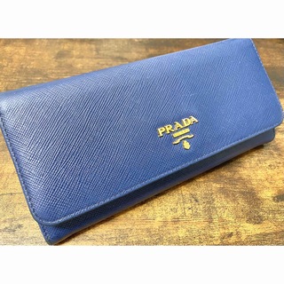 プラダ 長財布（ブルー・ネイビー/青色系）の通販 400点以上 | PRADAを