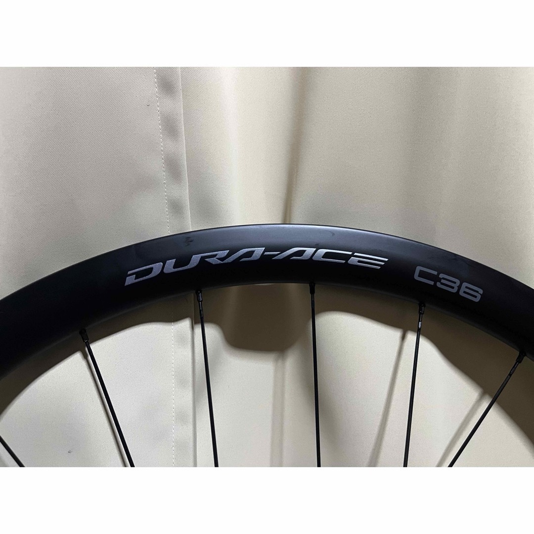 SHIMANO(シマノ)のシマノ ロードホイール デュラエース DURA-ACE C36 前後セット スポーツ/アウトドアの自転車(パーツ)の商品写真