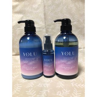 ヨル(YUL)のヨルYOLU シャンプートリートメントヘアオイルセット リラックスナイトリペア(シャンプー/コンディショナーセット)