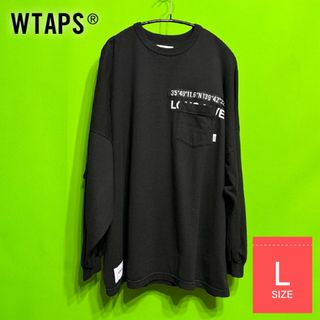 W)taps - WTAPS ダブルタップス Tシャツ サイズ:L ステンシルロゴ 長袖 ...