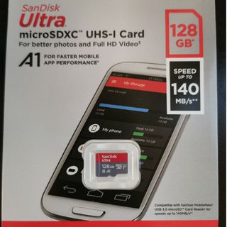 サンディスク(SanDisk)のmicrosd マイクロSD カード 128GB ★Sandisk正規品(その他)