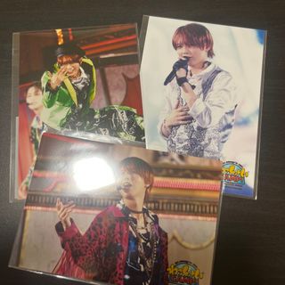 ジャニーズジュニア(ジャニーズJr.)のHiHiJets 井上瑞稀 わっしょいCAMP ライブフォト 公式 3枚セット(アイドルグッズ)