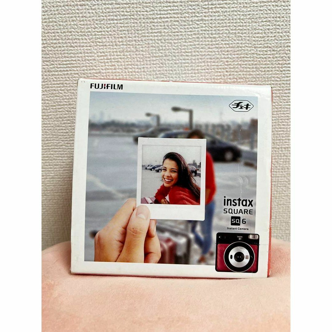 FUJI FILM INSTAX SQUARE SQ 6 ルビーレッドチェキ