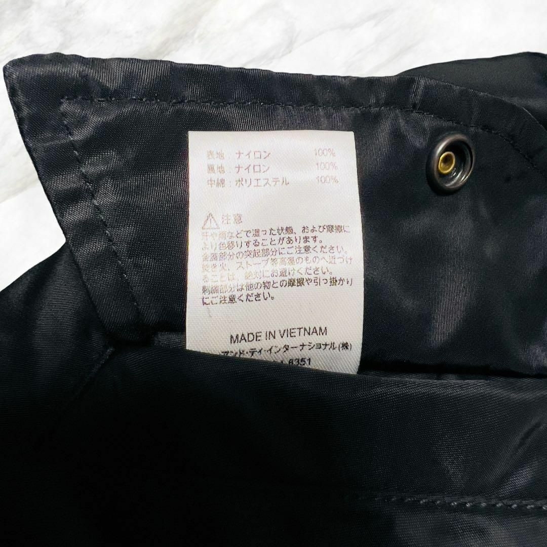 NIKE - 【大人気】NIKE × ALPHA INDUSTRIES コラボ MA-1 黒の NIKE - 【大人気】NIKE × ALPHA INDUSTRIES コラボ MA-1 黒の