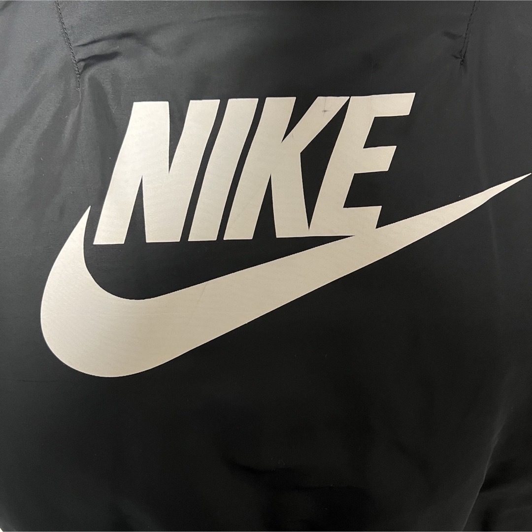 NIKE - 【大人気】NIKE × ALPHA INDUSTRIES コラボ MA-1 黒の NIKE - 【大人気】NIKE × ALPHA INDUSTRIES コラボ MA-1 黒の