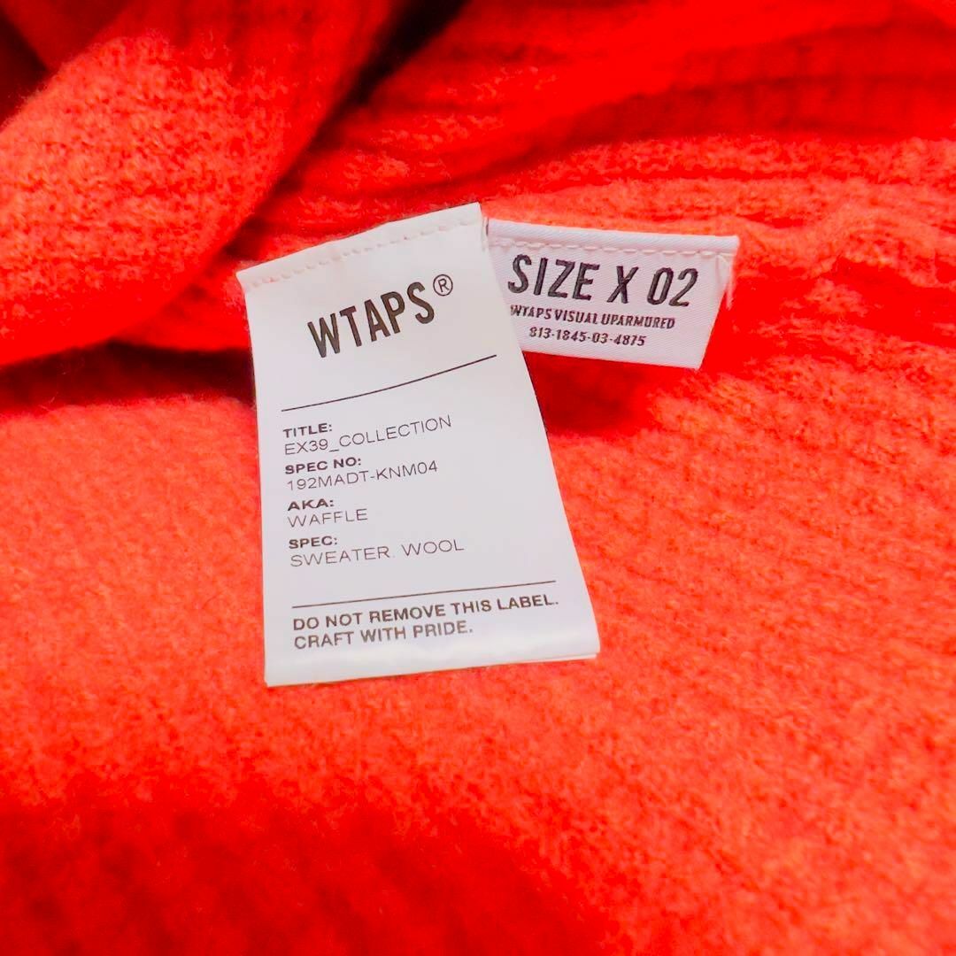 W)taps - 【大人気】WTAPS ダブルタップス WAFFLE／SWEATER WOOL Mの