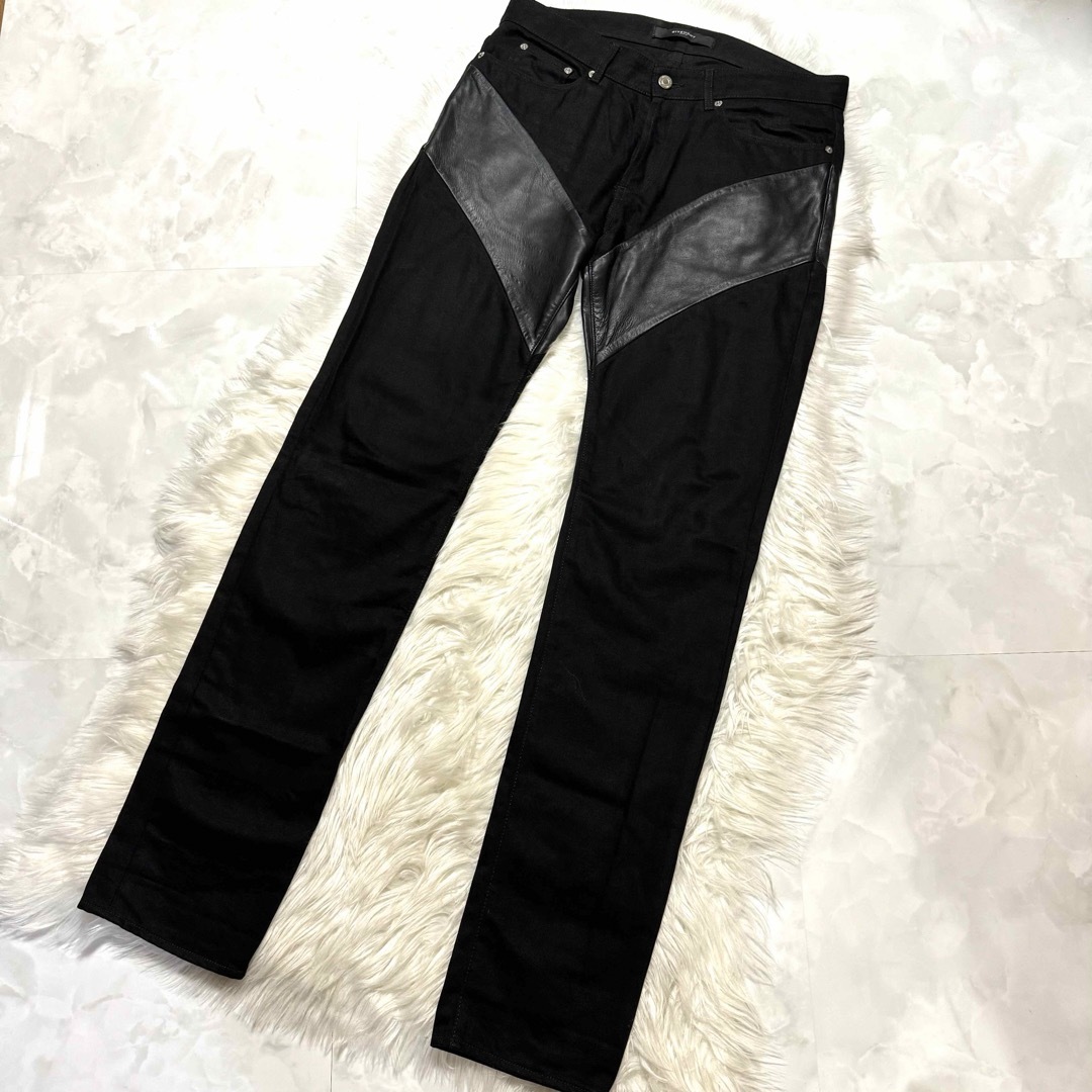 GIVENCHY - 本物 美品 コレクションモデル ジバンシィ レザー GIVENCHY - 本物 美品 コレクションモデル ジバンシィ レザー