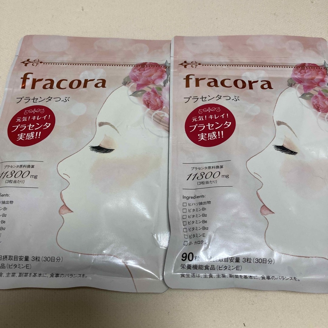 フラコラ - フラコラ プラセンタつぶ 90粒 30日分×2袋の通販 by shop ...