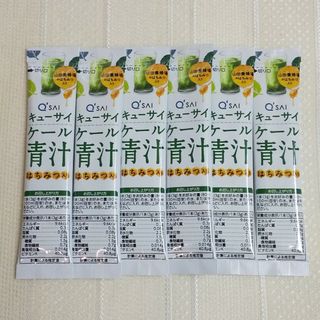 キューサイ(Q'SAI)のキューサイ  ケール青汁 はちみつ入り  6本(青汁/ケール加工食品)