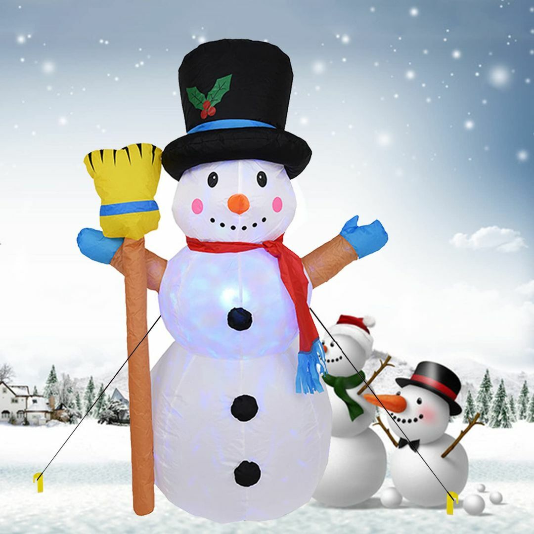 クリスマス 光る 雪だるま カボチャ サンタクロース ジンジャーブレッドマン 幽 | フリマアプリ ラクマ