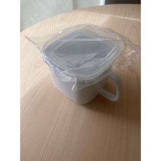 ケユカ(KEYUCA)のケユカ ホーロー角型みそポット[デザイン 収納 シンプル ストッカー 保存容器 (容器)
