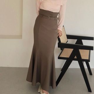 mideal panel mermaid skirt(ロングスカート)