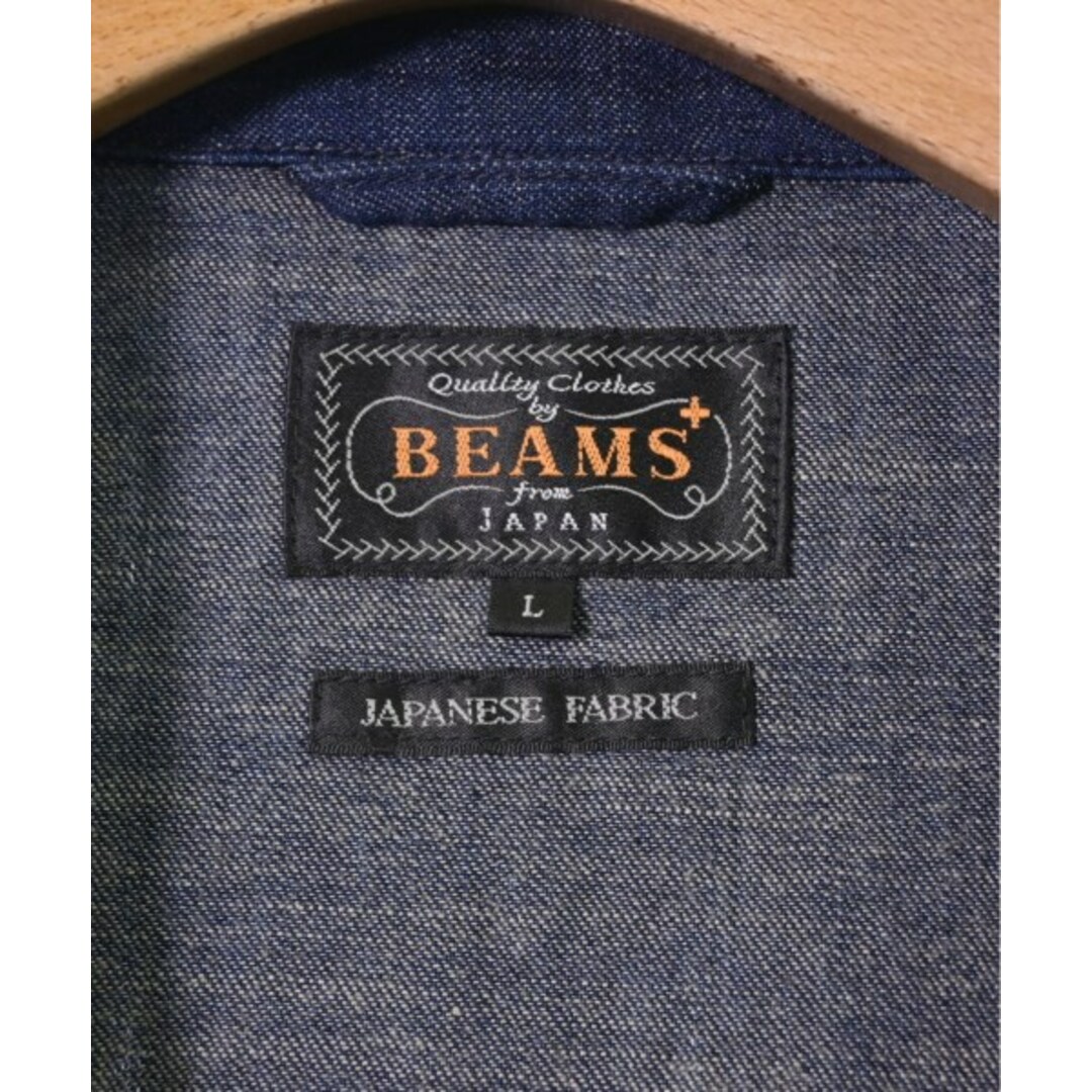 BEAMS PLUS(ビームスプラス)のBEAMS PLUS ビームスプラス カジュアルジャケット L 紺 【古着】【中古】 メンズのジャケット/アウター(テーラードジャケット)の商品写真