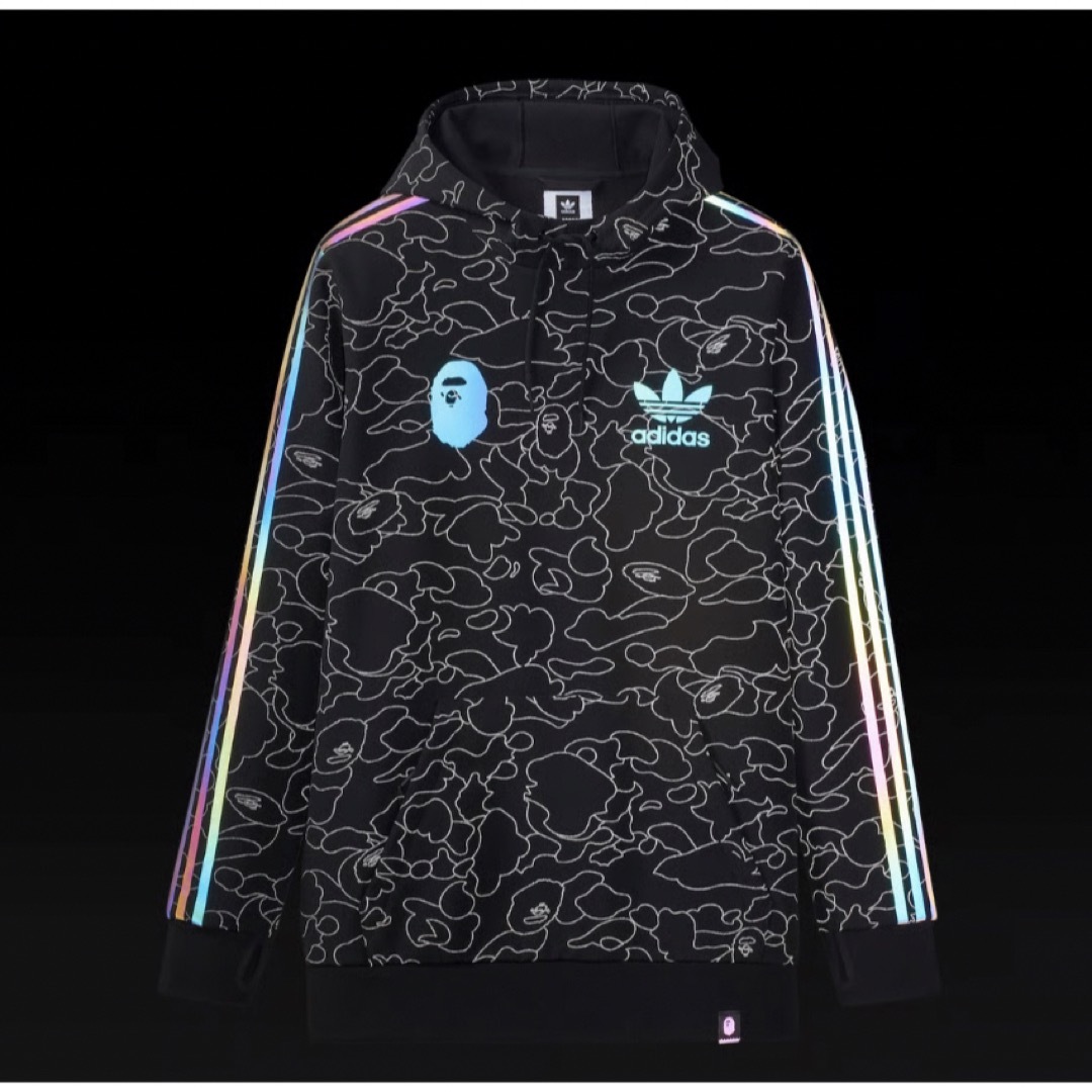 adidas(アディダス)のadidas × BAPE TECH HOODIE XS スポーツ/アウトドアのスノーボード(ウエア/装備)の商品写真