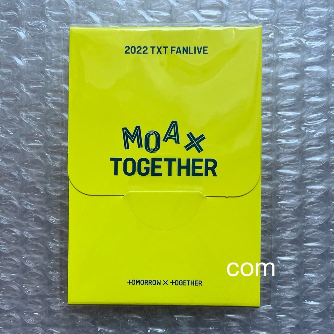 新品未開封 moa x together txt ミニフォト トゥバ